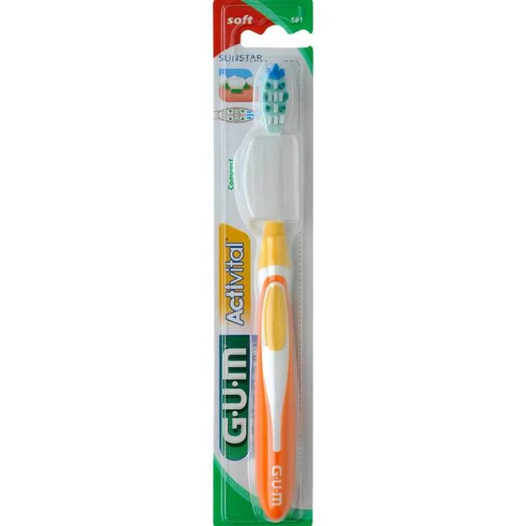 GUM Activital Zahnbürste kompakt soft, 1 St