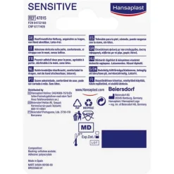 Hansaplast Fixierpflaster sensitive 5mx1,25cm, 1 St