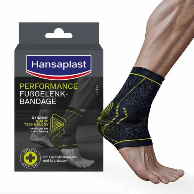 Hansaplast Sport Fußgelenk-Bandage Größe L/XL, 1 St