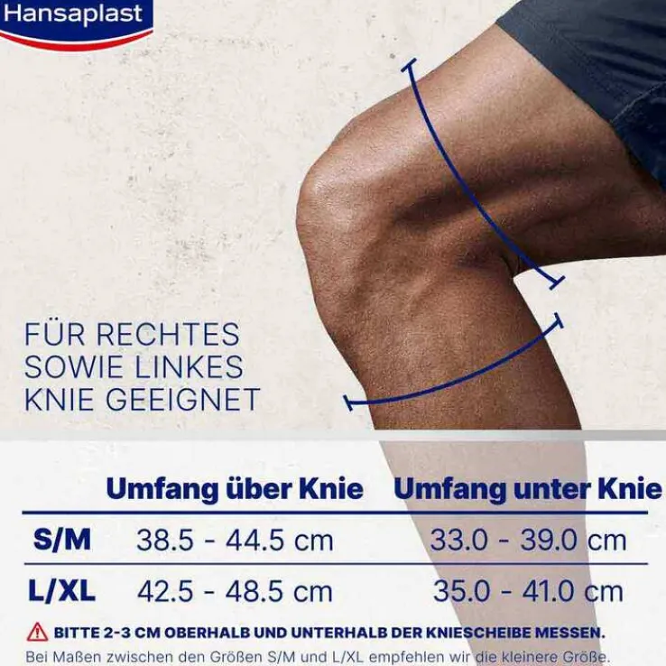 Hansaplast Sport Knie-Bandage Größe L/XL, 1 St