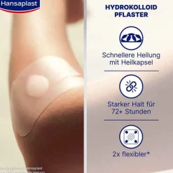 Hansaplast Zweite Haut Schutz Pflaster gross, 3 St