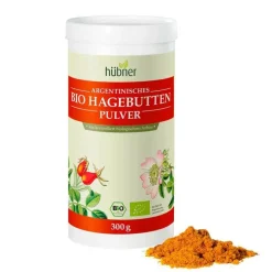 Hübner Bio Hagebutten Pulver, 300 g