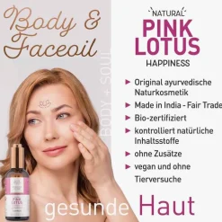 Himalayas Dreams Ayurveda Körper & Gesichtsöl pink Lotus, 100 ml