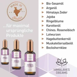 Himalaya`s Dreams Ayurveda Haaröl smooth & glossy, 100 ml
