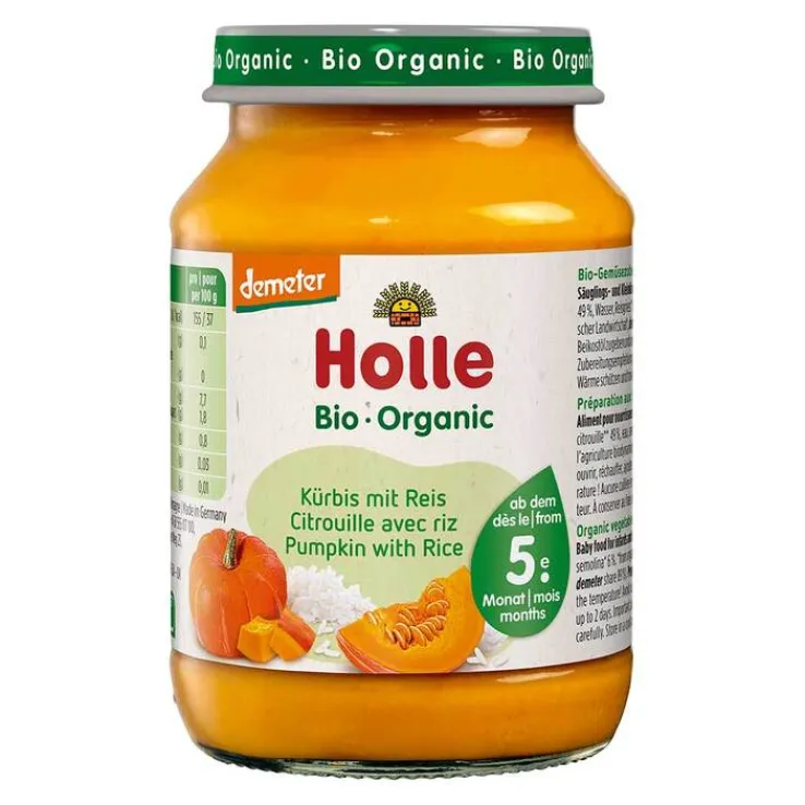 Holle Kürbis mit Reis, 190 g