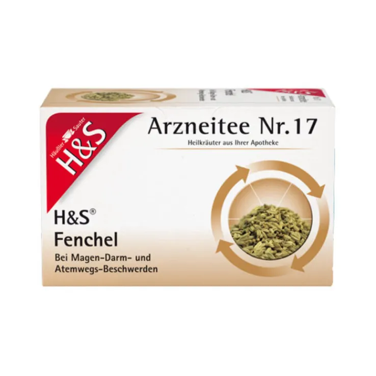 H&S Fencheltee ungemischt Filterbeutel, 20X2.2 g