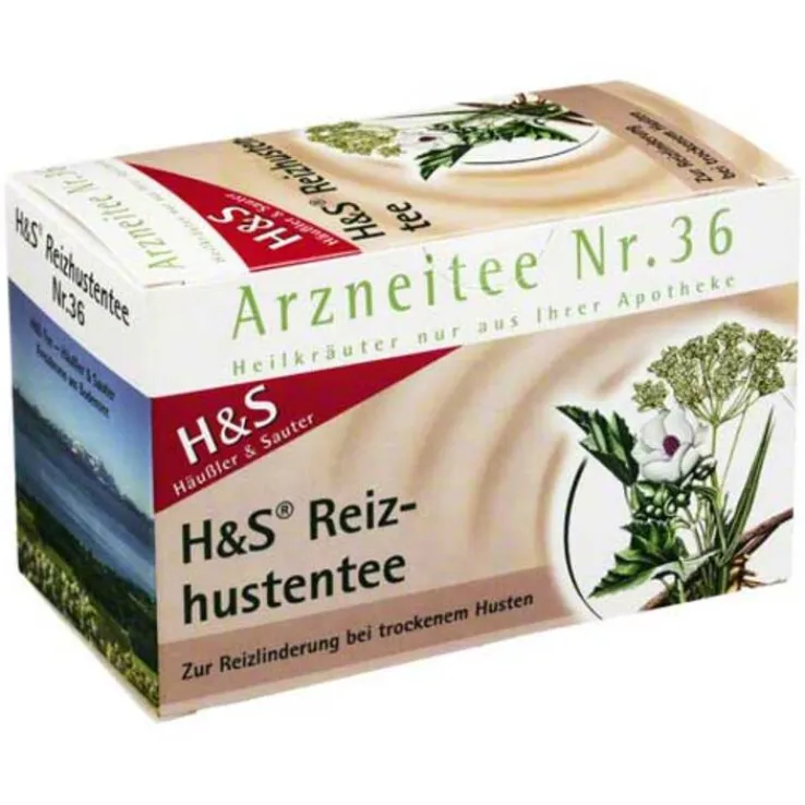 H&S Reizhustentee Filterbeutel, 20X2.5 g