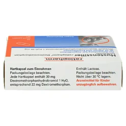 Hustenstiller Ratiopharm Dextromethorphan Kapseln, 10 St