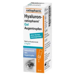Hyaluron-Ratiopharm Gel Augentropfen, 10 ml