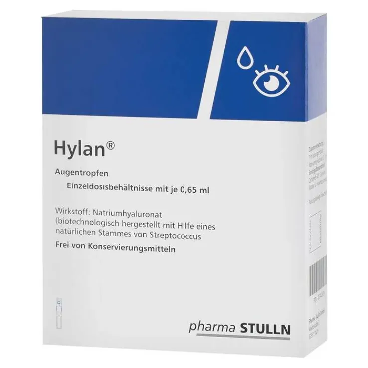 Hylan 0,65 ml Augentropfen, 120 St