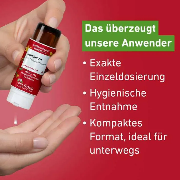 Hypericum C30 Globuli Pflüger Dosierspender, 10 g