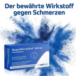 Ibuprofen axicur® 400 mg akut Filmtabletten, 10 St