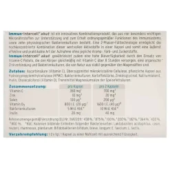 Immun Intercell akut Hartkapseln mit magensaftresistent überzogene Pell., 60 St