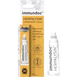 Immundoc Herpalysin Lippenherpes-Creme, 7 ml