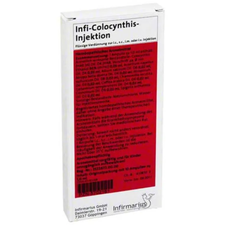 INFI Colocynthis Injektion, 10X1 ml