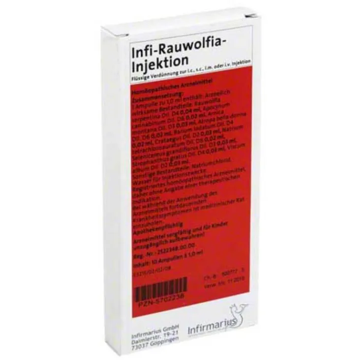 INFI Rauwolfia Injektion, 10X1 ml