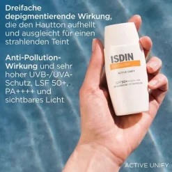 ISDIN Fotoultra Active Unify Fusion Fluid, 50 ml