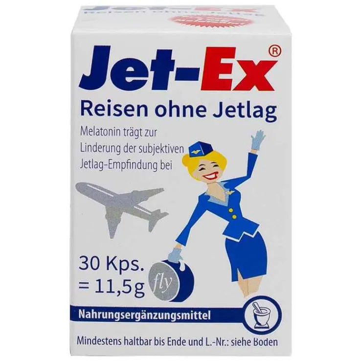 Jet-EX Reisen ohne Jetlag Kapseln, 30 St