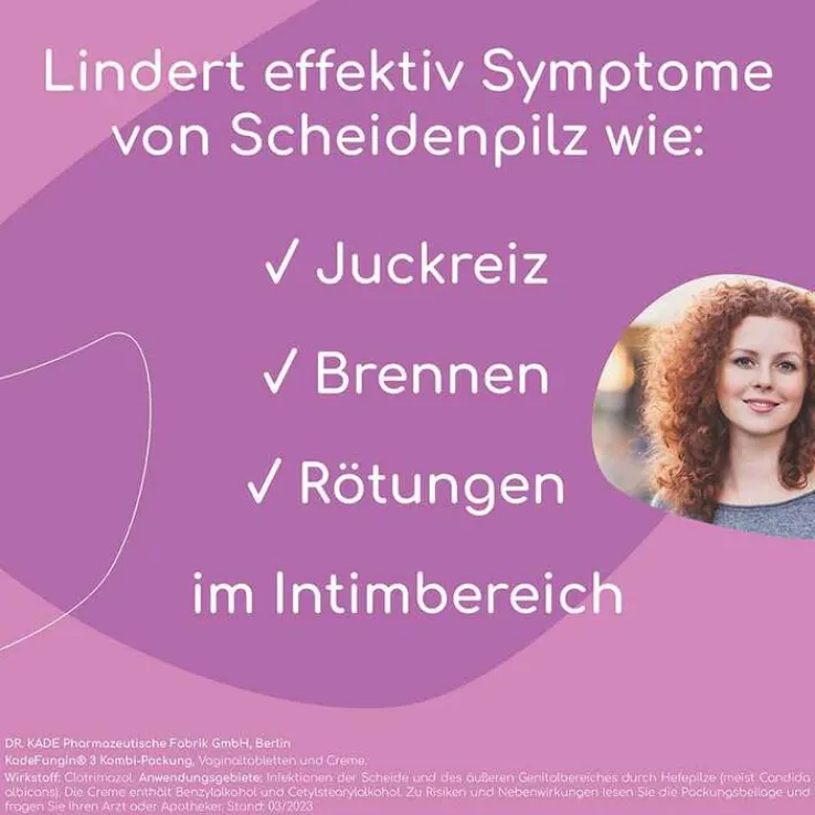 Kadefungin 3 Vaginaltabletten, 3 St