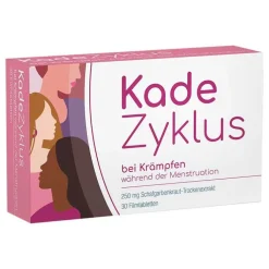 KadeZyklus bei Krämpfen während der Menstruation, 30 St