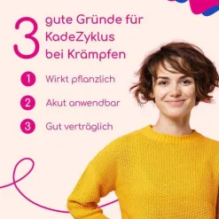 KadeZyklus bei Krämpfen während der Menstruation, 10 St
