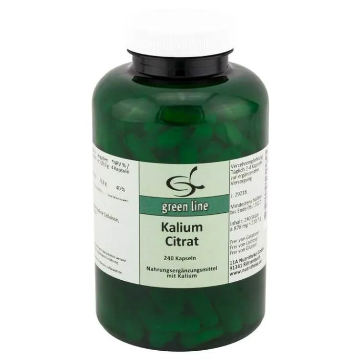 Kalium Citrat Kapseln, 240 St