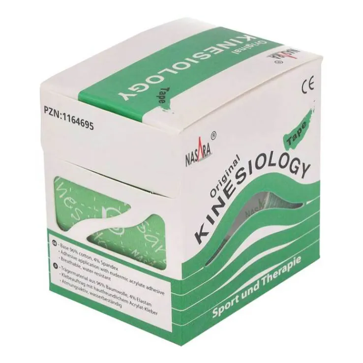Kinesiotape Nasara 5cmx5m grün, 1 St