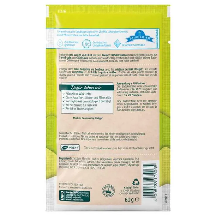 Kneipp Badekristalle Eine Wanne Voll Glück, 60 g