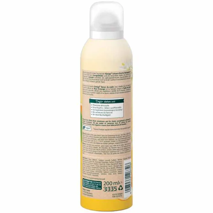 Kneipp Schaum-Dusche Wachgeküsst, 200 ml