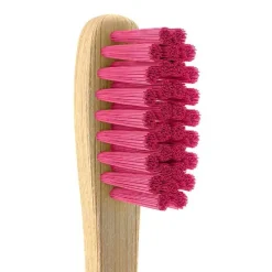 Öko Zahnbürste Kids Bambus Borsten pink Nordics, 1 St
