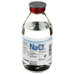 Kochsalzlösung 0,9% Glasflasche, 250 ml