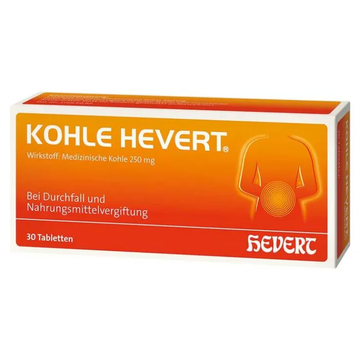 Kohle Hevert Tabletten, 30 St