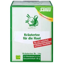 Kräutertee für die Haut Nr.14a Bio Salus Fbeutel , 15 St