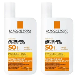 La Roche Posay Anthelios Invisible Fluid UVMune 400 LSF50+, 2x50 ml