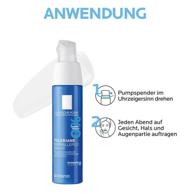 La Roche Posay Dermallergo Nachtcreme, 40 ml