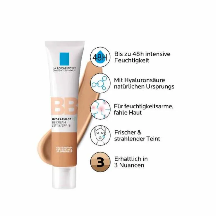 La Roche Posay Hydraphase BB Creme mittel, 40 ml