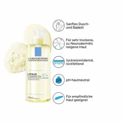 La Roche-Posay Lipikar Dusch- und Badeöl AP + , 750 ml