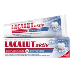 Lacalut aktiv Zahnfleischschutz & sanftes Weiß, 75 ml