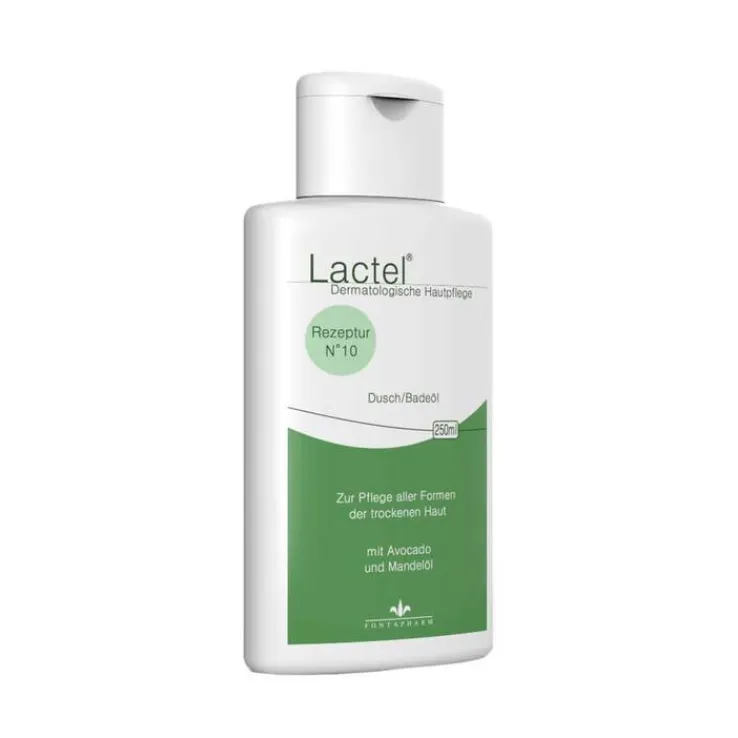 Lactel Nr.10 Dusch/Badeöl, 250 ml