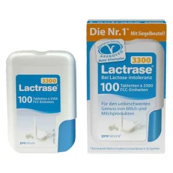 Lactrase 3.300 FCC Tabletten im Klickspender, 100 St