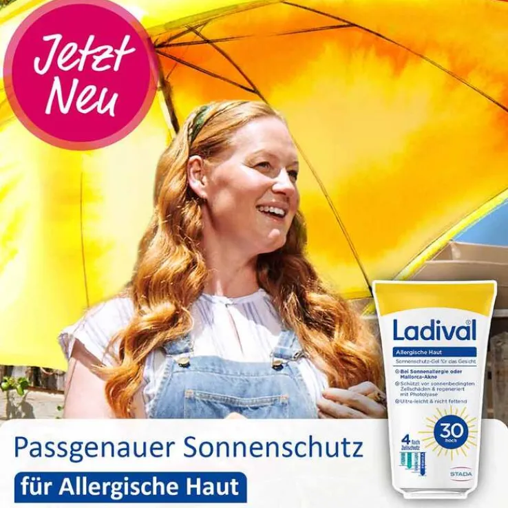 Ladival allergische Haut Gel Gesicht LSF 30, 50 ml