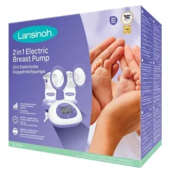 Lansinoh 2in1 elektrische Milchpumpe, 1 St