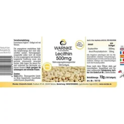 Lecithin 500 mg Kapseln, 100 St
