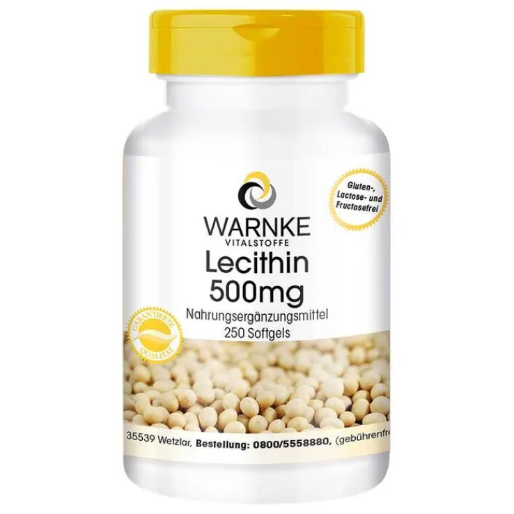 Lecithin 500 mg Kapseln, 250 St
