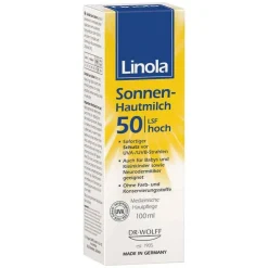 Linola Sonnen-Hautmilch LSF 50, 100 ml