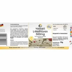 L-Methionin Kapseln, 120 St