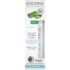 Logona Classic Hyaluron Hydro Fluid Bio-Aloe Vera & Hyaluron, 30 ml