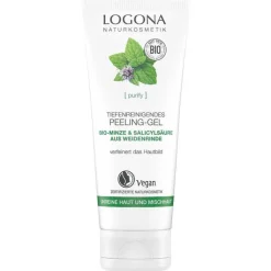 Logona Purify tiefenreinigendes Peeling-Gel, 100 ml