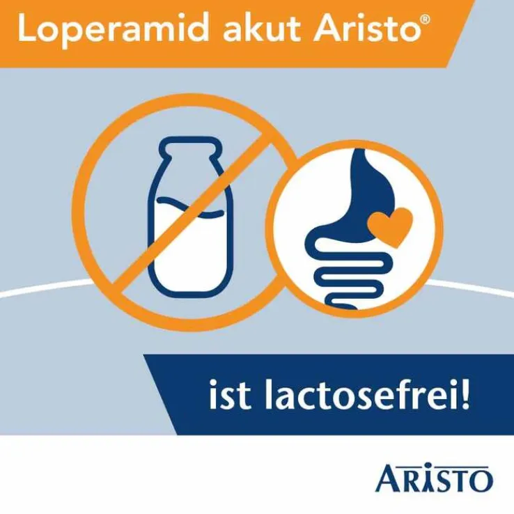 Loperamid akut Aristo® 2 mg Tabletten, 10 St
