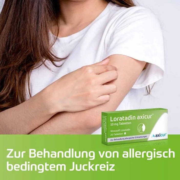 Loratadin axicur® 10 mg Tabletten, 7 St